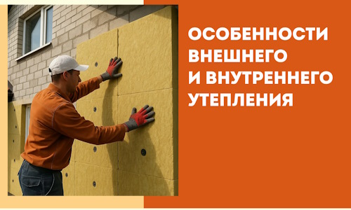 Какие особенности внешнего и внутреннего утепления в Элисте