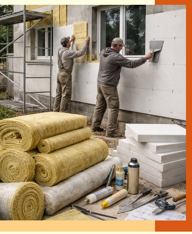 Утепление домов в Элисте под ключ от 4350 руб/м2 | Профессионально — ТепломастерЭлс