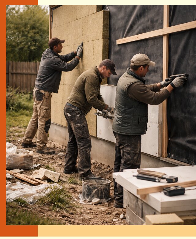 Утепление дачного дома под ключ в Элисте