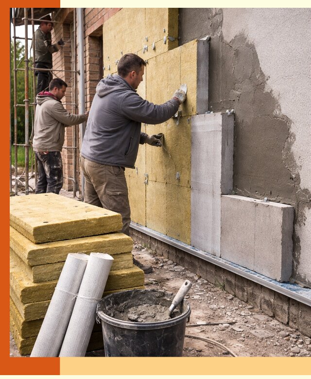 Утепление кирпичного дома под ключ в Элисте