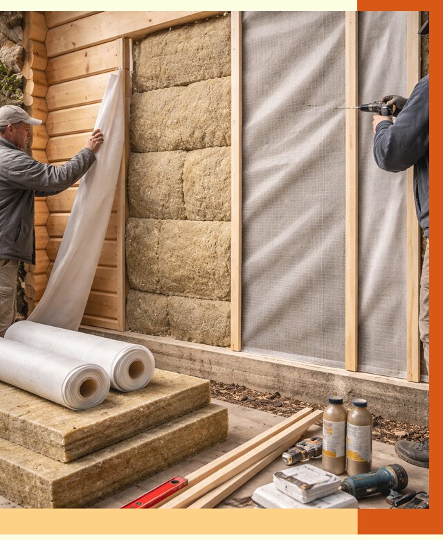 Утепление дома из минибруса в Элисте от 4660 руб/м2 — заказать профессионально | ТепломастерЭлс