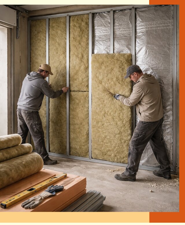 Утепление гаража изнутри в Элисте от 7767 руб/м2 — работы и цена | ТепломастерЭлс