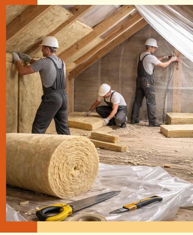 Профессиональное утепление мансарды в Элисте качественно и надежно