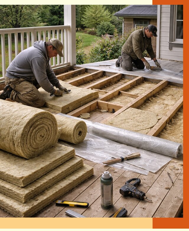 Утепление террасы в Элисте от 4350 руб./м2 — утеплить террасу под ключ | ТепломастерЭлс