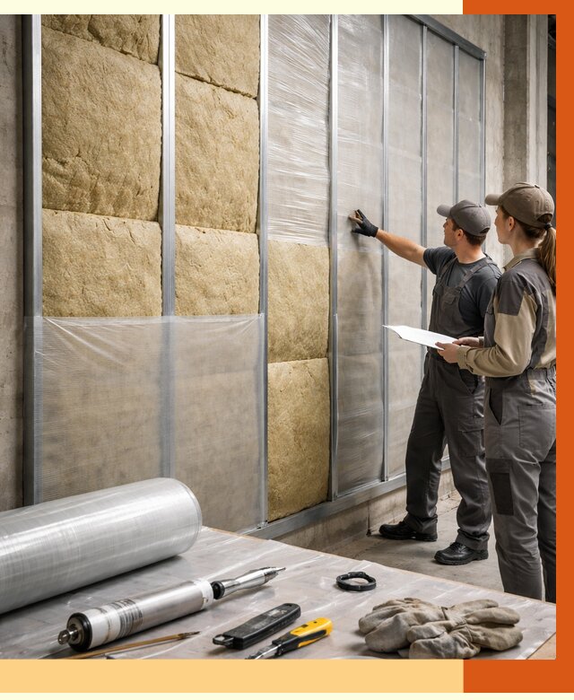 Утепление склада химсырья в Элисте от 4660 руб. под ключ | ТепломастерЭлс