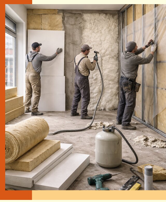 Утепление магазина в Элисте: комплексные решения по теплоизоляции