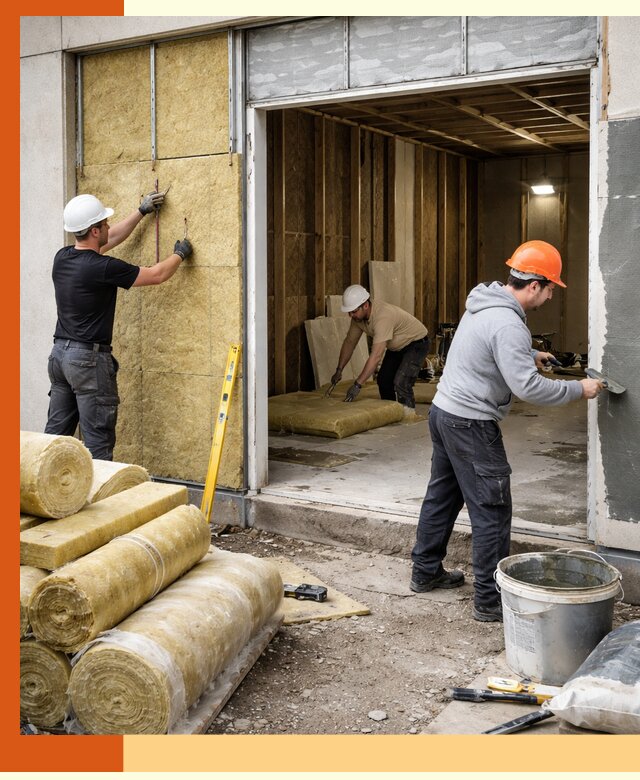 Утепление торгового павильона в Элисте — качественно и энергоэффективно