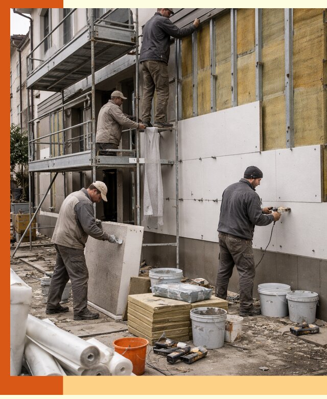 Утепление гостиницы под ключ в Элисте с гарантией качества