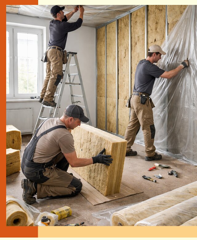 Утепление офисных помещений под ключ в Элисте