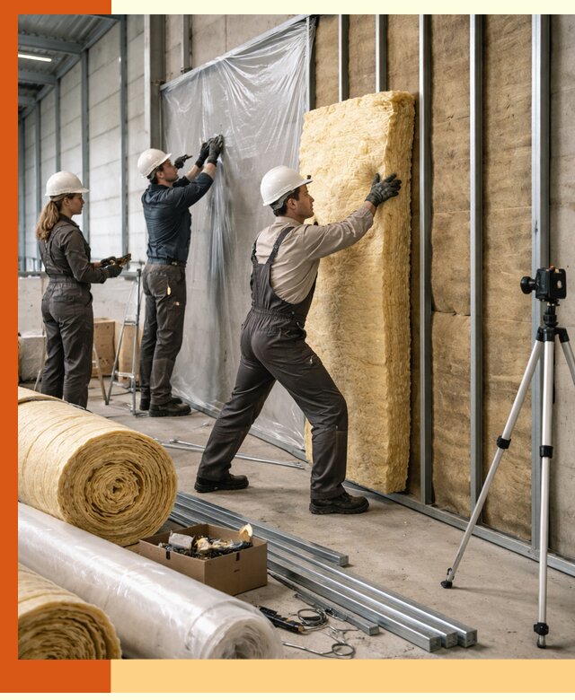 Утепление складского терминала в Элисте профессионально и надёжно