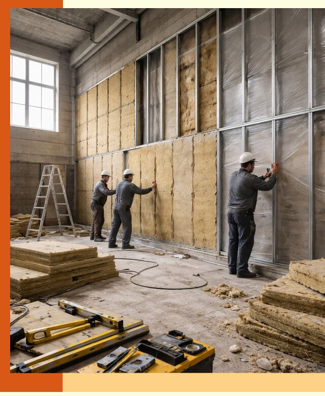 Утепление спортивного зала в Элисте качественно и недорого