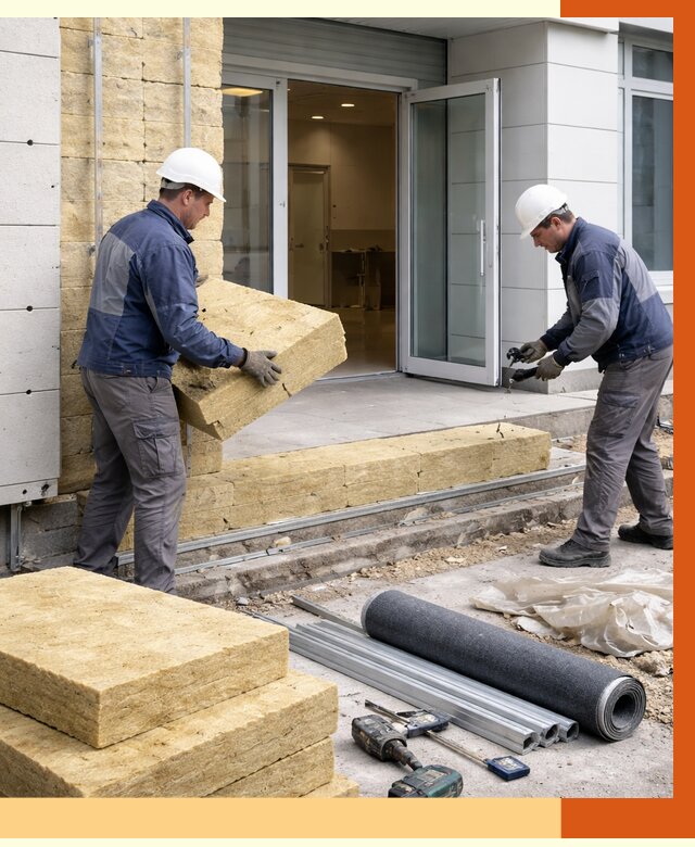 Утепление медицинского центра в Элисте под ключ от 12945 руб./м² | ТепломастерЭлс