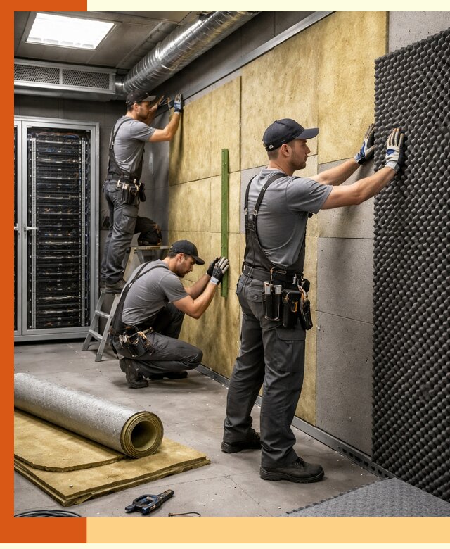 Утепление серверной комнаты профессионально в Элисте