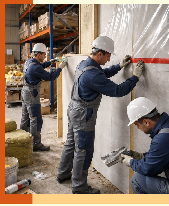 Утепление теплого склада под ключ в Элисте