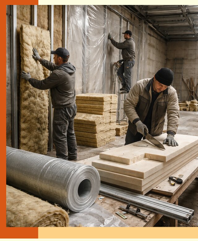 Утепление торгового склада в Элисте с энергоэффективными решениями