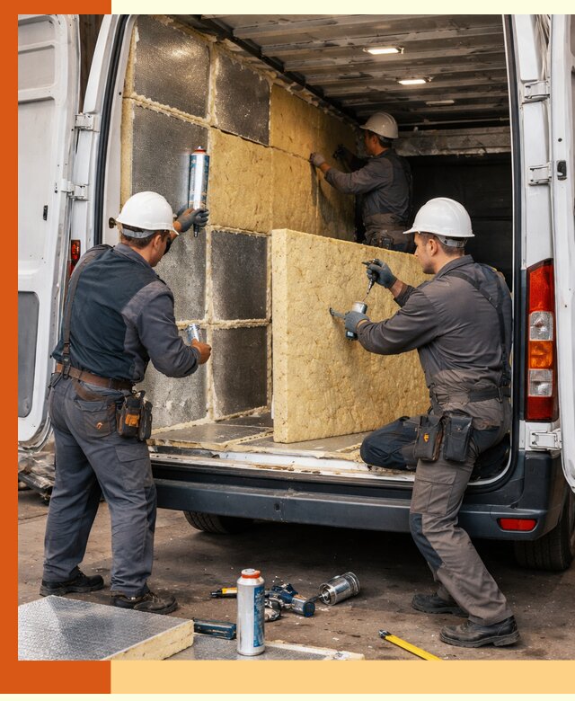 Утепление фургона-рефрижератора в Элисте для сохранения температуры