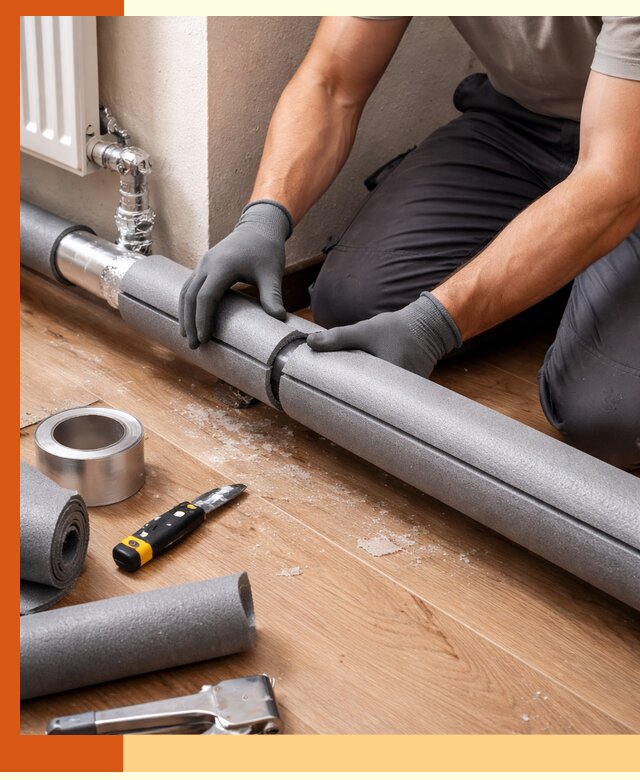 Утепление труб отопления в Элисте: теплоизоляция и защита сети