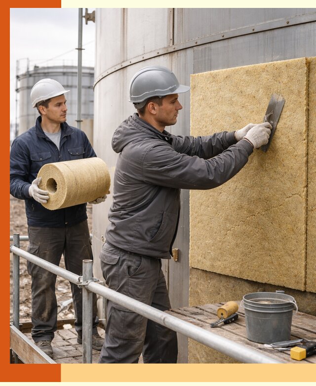 Профессиональное утепление резервуара и теплоизоляция в Элисте