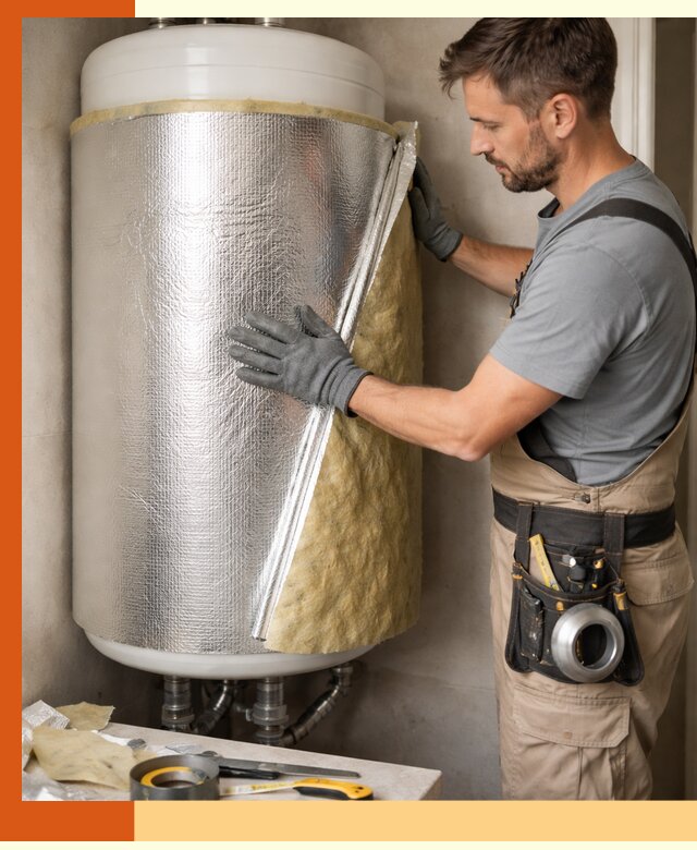 Утепление бойлера в Элисте для снижения теплопотерь и экономии энергии