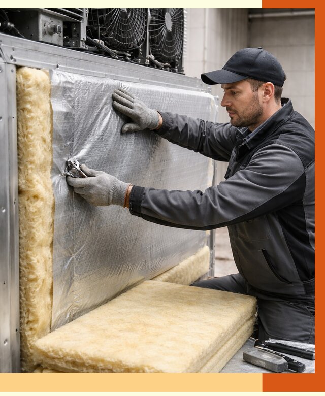 Утепление холодильного агрегата в Элисте от 8803 руб. под ключ | ТепломастерЭлс