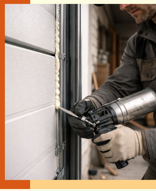 Заполнение пустот ворот в Элисте профессионально и герметично