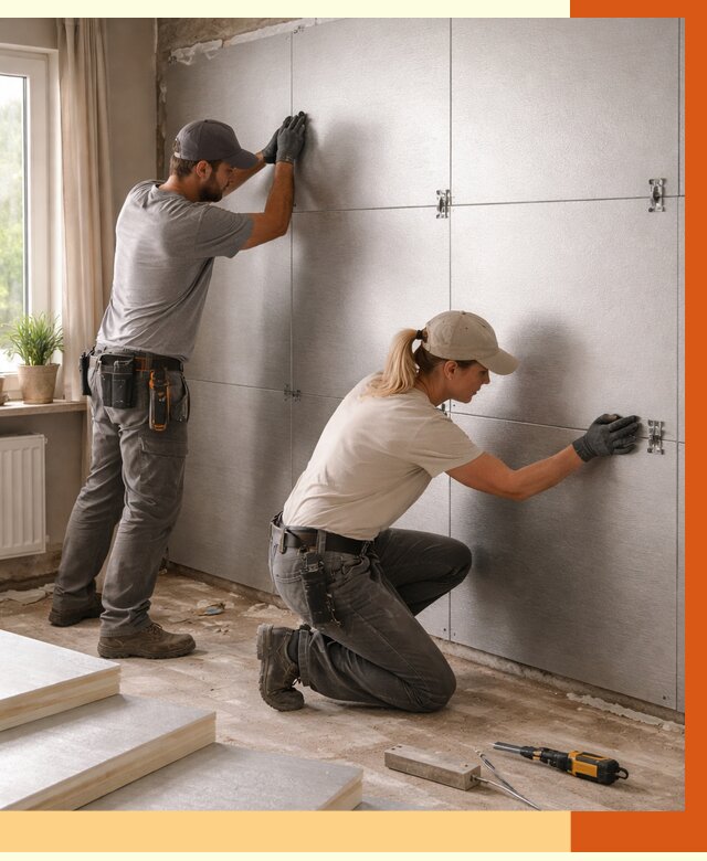 Утепление PIR панелями в Элисте от 4350 руб. под ключ | ТепломастерЭлс