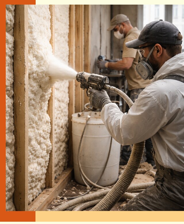 Утепление пеноизолом жилых и коммерческих объектов в Элисте