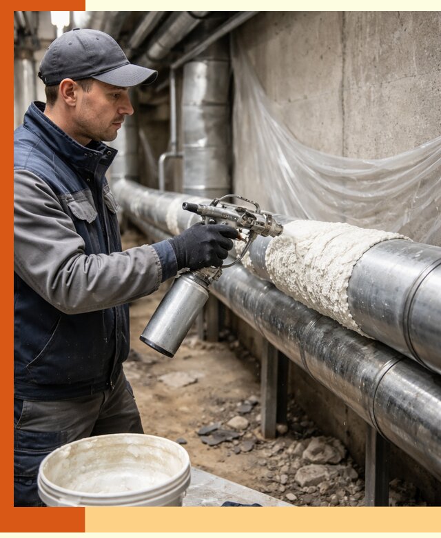 Утепление труб жидкой теплоизоляцией в Элисте