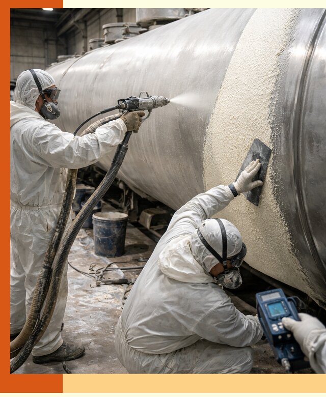 Утепление автоцистерн жидкой теплоизоляцией в Элисте