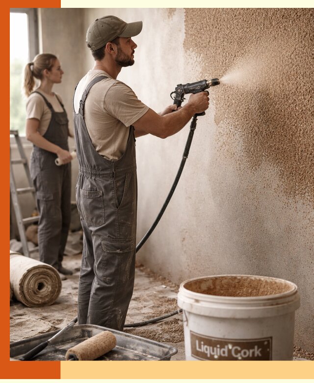 Утепление стен жидкой пробкой в Элисте эффективное и долговечное