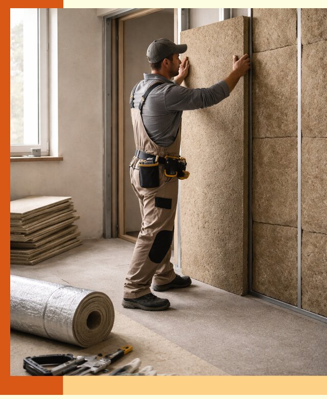 Шумоизоляция дома в Элисте — комплексная защита от шума