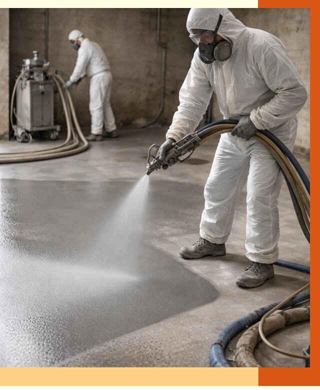 Гидроизоляция полимочевиной в Элисте от 8803 руб/м² — напыление полимерной гидроизоляции | ТепломастерЭлс