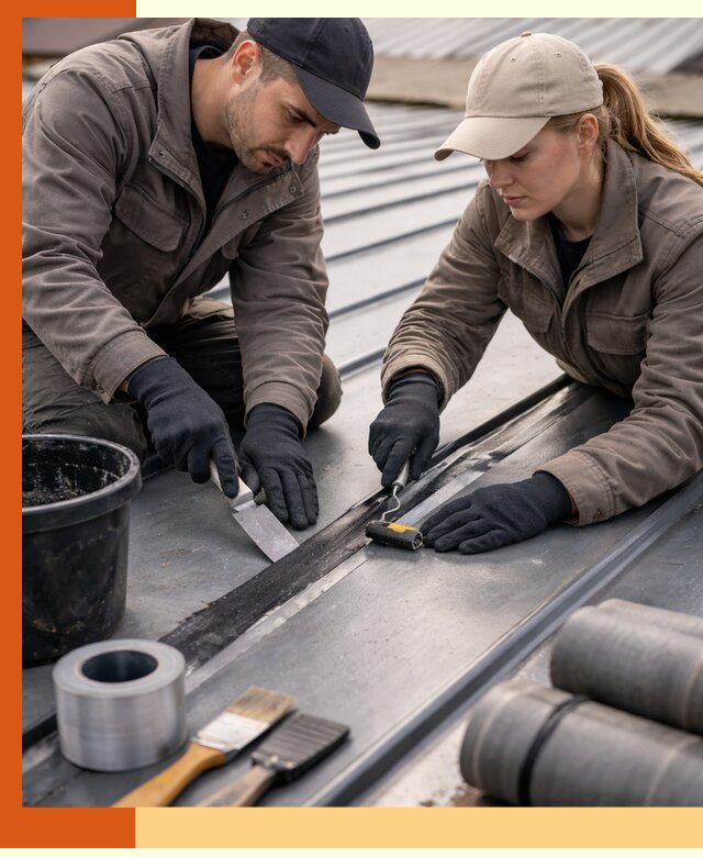 Гидроизоляция фальцевой кровли в Элисте качественно и надежно