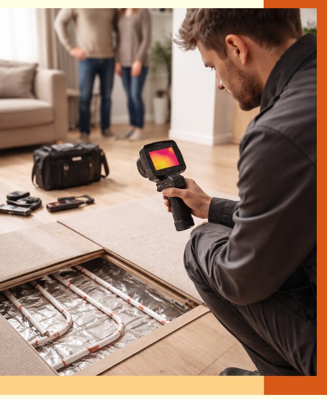 Тепловизионное обследование теплого пола в Элисте от 4660 руб. — ТепломастерЭлс