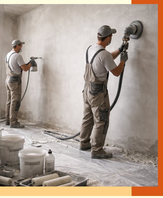 Подготовка поверхности под напыление в Элисте от 1243 руб. — ТепломастерЭлс