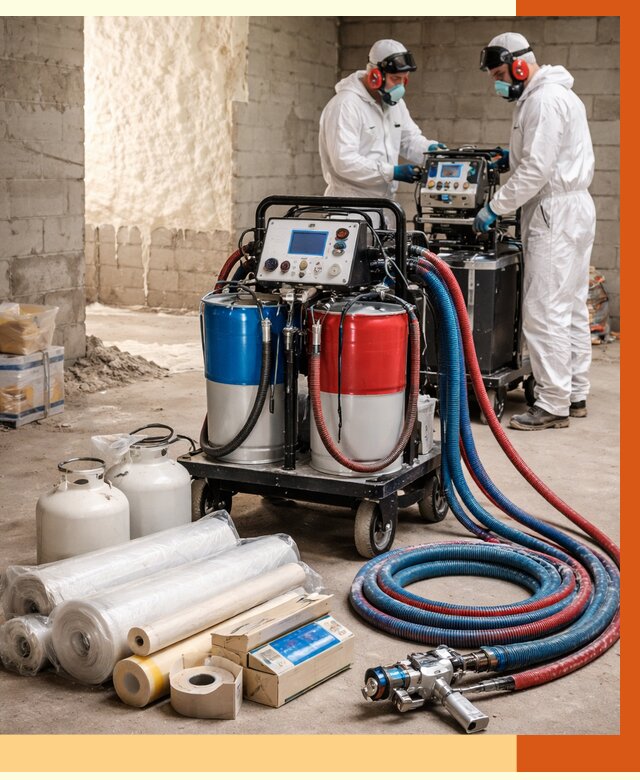 Аренда установки для напыления ППУ в Элисте от 36246 руб. | ТепломастерЭлс