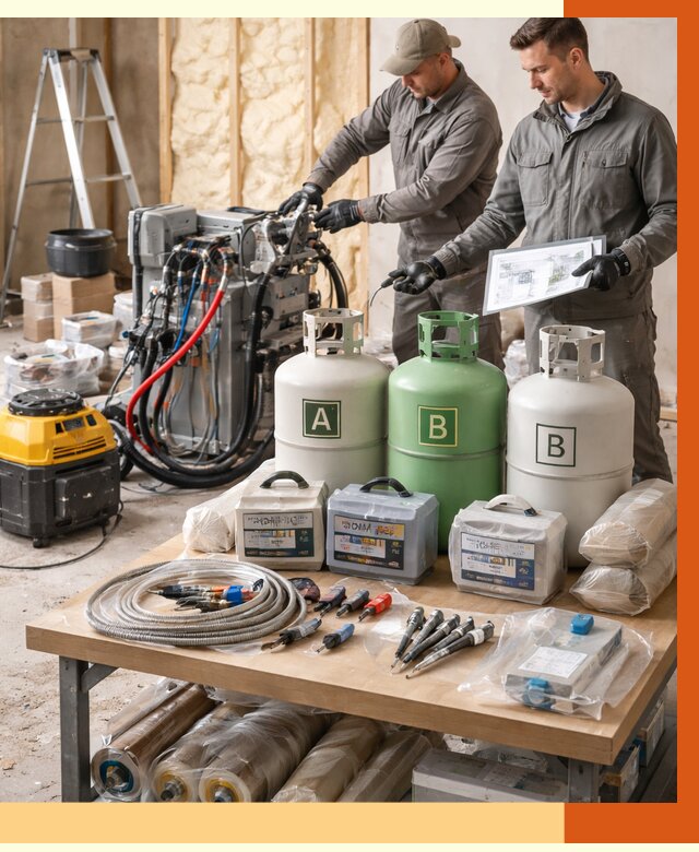 Продажа компонентов ППУ с консультацией в Элисте от 4350 руб. | ТепломастерЭлс